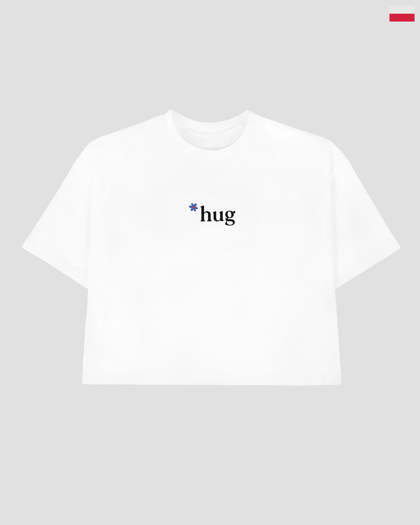 NEW! Biały t-shirt hug