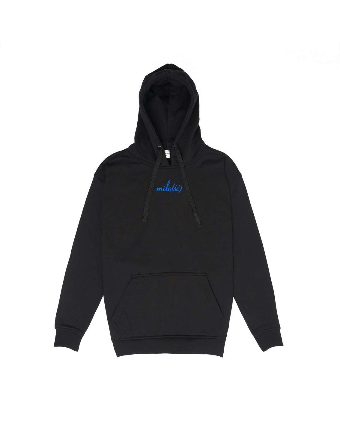 New! Zestaw Miło(ść) czarne hoodie z logo